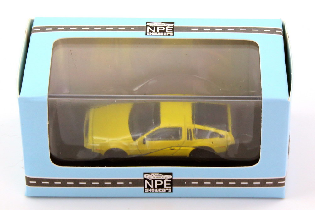 Foto 1:87 DeLorean DMC-12 gelb NPE Modellbau NA88002.1