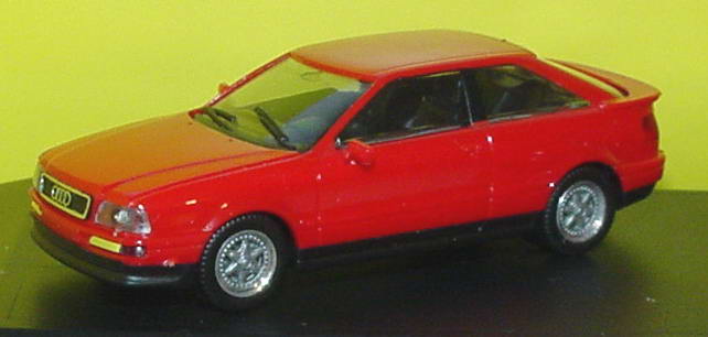 Foto 1:87 Die sportlichsten Autos ´92 (4 rote Modelle: Audi Coupé S2, Alpina B6, Ferrari 348tb, Ferrari F40) herpa 180498