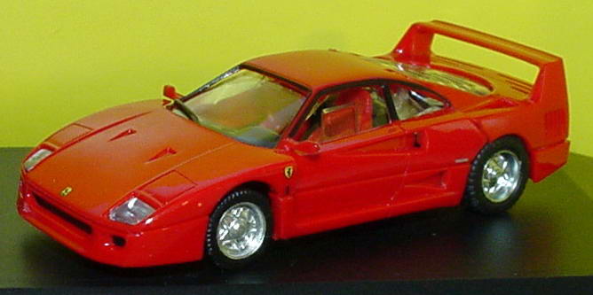 Foto 1:87 Die sportlichsten Autos ´92 (4 rote Modelle: Audi Coupé S2, Alpina B6, Ferrari 348tb, Ferrari F40) herpa 180498