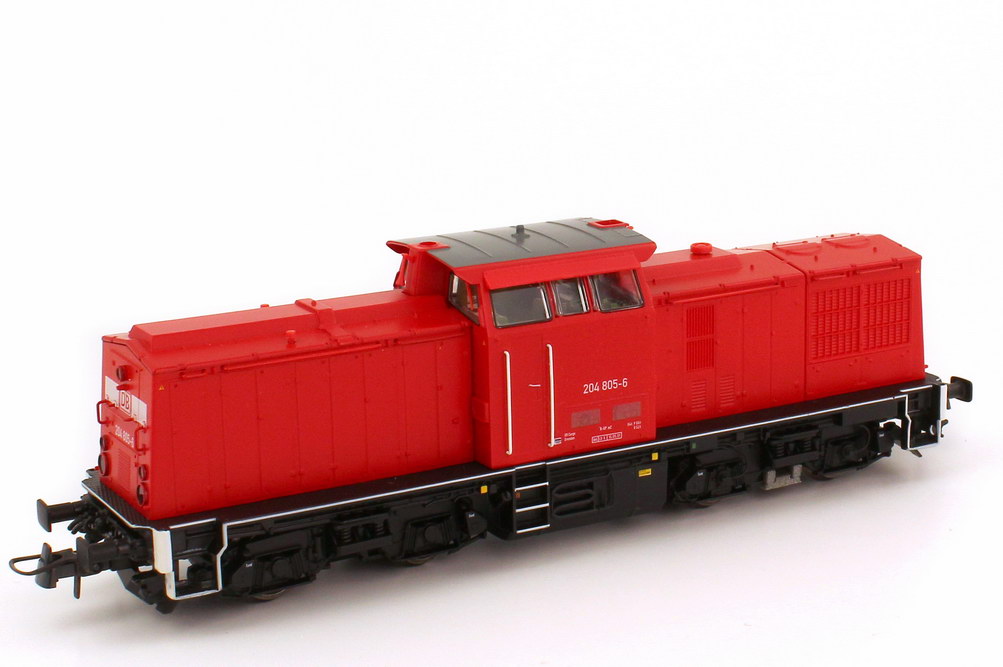 Foto 1:87 H0 Diesellokomotive BR 204 805-6 DB AG rot, Epoche V, Gleichstrom Roco 62812