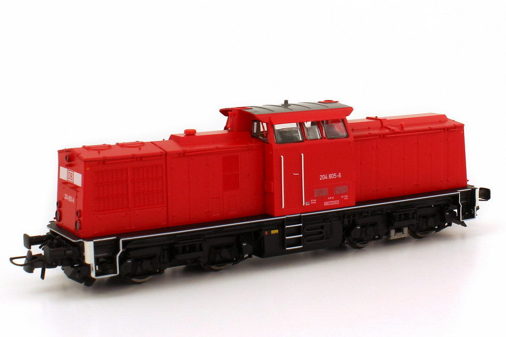 Foto 1:87 H0 Diesellokomotive BR 204 805-6 DB AG rot, Epoche V, Gleichstrom Roco 62812