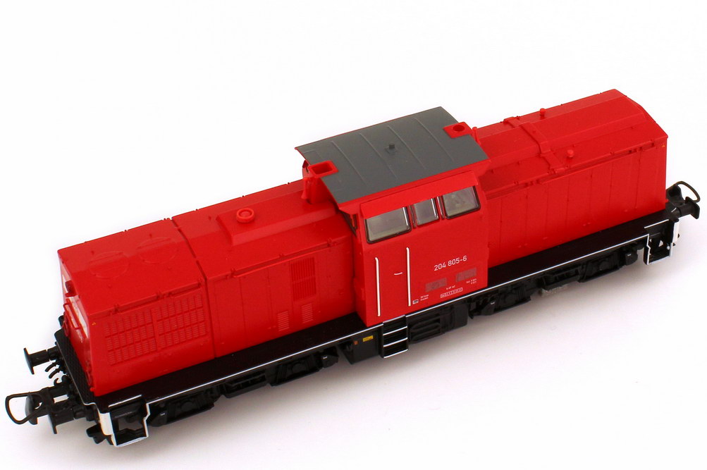 Foto 1:87 H0 Diesellokomotive BR 204 805-6 DB AG rot, Epoche V, Gleichstrom Roco 62812
