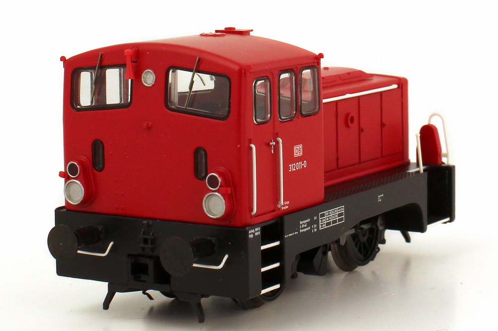 Foto 1:87 H0 Diesellokomotive BR V 15 Rangierlok DB 312 011-0, Gleichstrom, Exclusive Edition BRAWA 0366