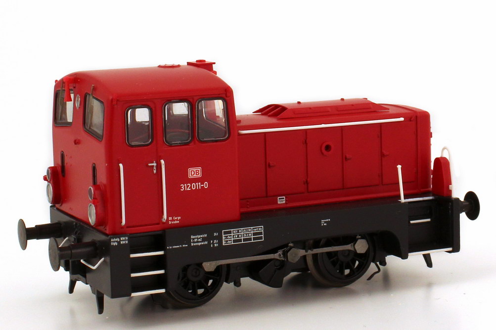 Foto 1:87 H0 Diesellokomotive BR V 15 Rangierlok DB 312 011-0, Gleichstrom, Exclusive Edition BRAWA 0366