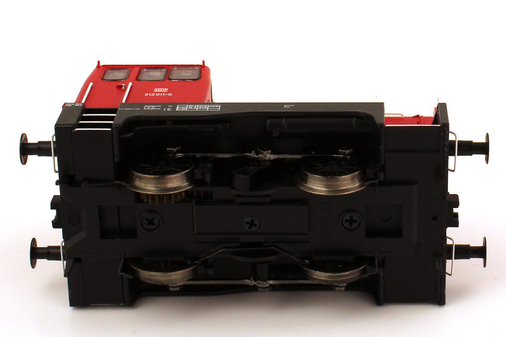 Foto 1:87 H0 Diesellokomotive BR V 15 Rangierlok DB 312 011-0, Gleichstrom, Exclusive Edition BRAWA 0366