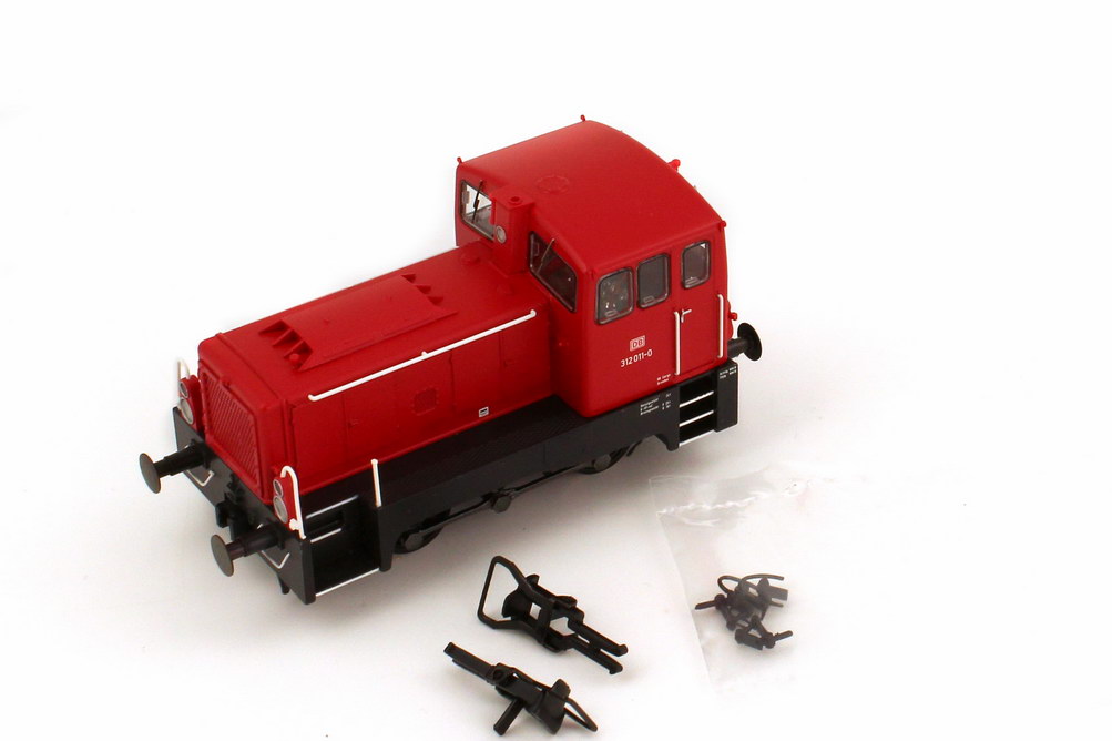 Foto 1:87 H0 Diesellokomotive BR V 15 Rangierlok DB 312 011-0, Gleichstrom, Exclusive Edition BRAWA 0366