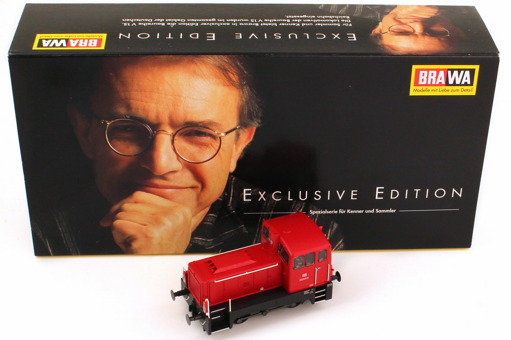 Foto 1:87 H0 Diesellokomotive BR V 15 Rangierlok DB 312 011-0, Gleichstrom, Exclusive Edition BRAWA 0366