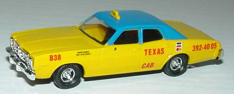Foto 1:87 Dodge Monaco Taxi Texas Cab Busch 46613