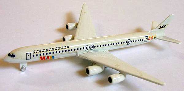 Foto 1:600 Douglas DC-8 Scandinavian Schabak