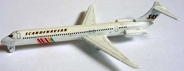 Foto 1:600 Douglas DC-9 Scandinavian Schabak