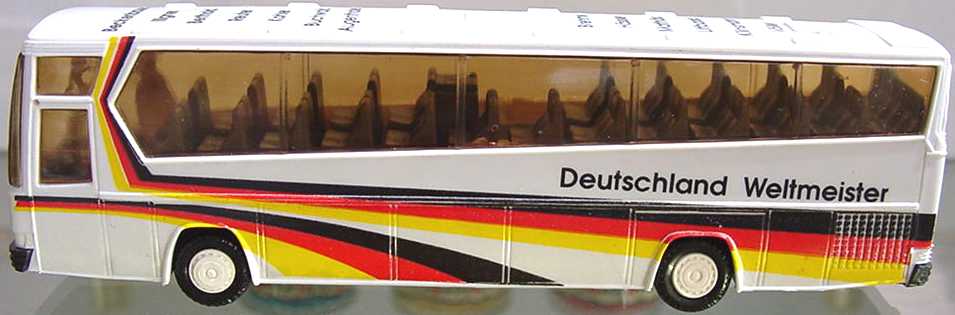 Foto 1:87 Drogmöller E 350 H Deutschland Weltmeister, Italia ´90 Modellbusfabrik