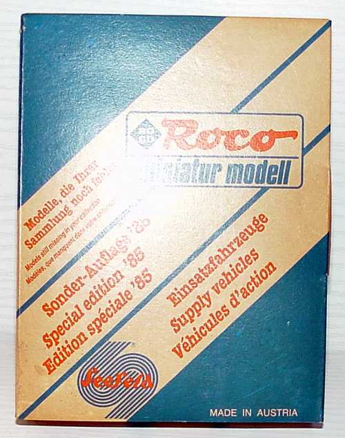 Foto 1:87 Einsatzfahrzeuge Seefeld 1985 (Dodge T214 Feuerwehr + Steyr 680 Feuerwehr + Unimog Winterdienst) Roco 1333