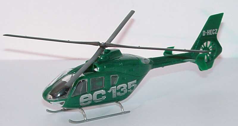 Foto 1:87 Eurocopter EC 135 dunkelgrün Roco 2210