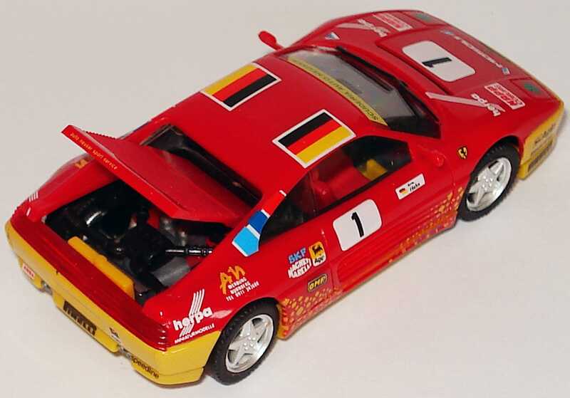 Foto 1:87 Ferrari 348tb Challange 94 Nr.1, Bernd Hahne (ohne PC-Box) herpa 036245