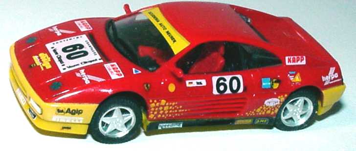 Foto 1:87 Ferrari 348tb Challange Nr.60, Bernd Hahne(ohne PC-Box) herpa 035880