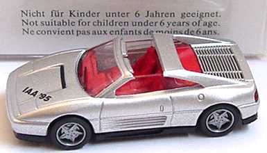 Foto 1:87 Ferrari 348ts silber-met. IAA ´95 Wiking 189