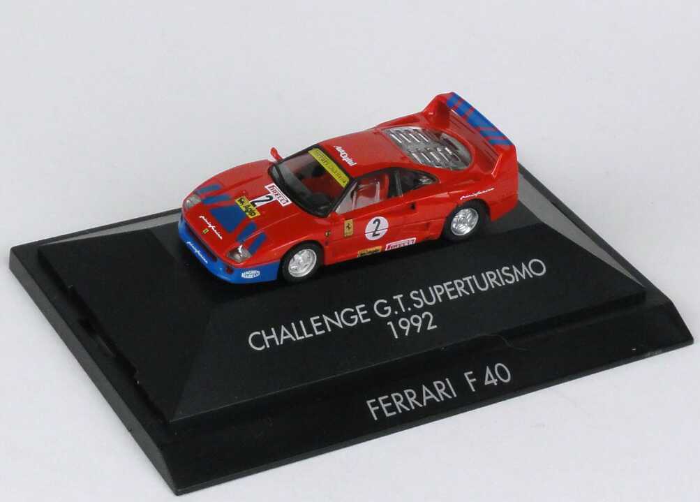 Foto 1:87 Ferrari F40 Challenge G.T. Super Turismo 1992 Nr.2, Pierre O herpa 180559