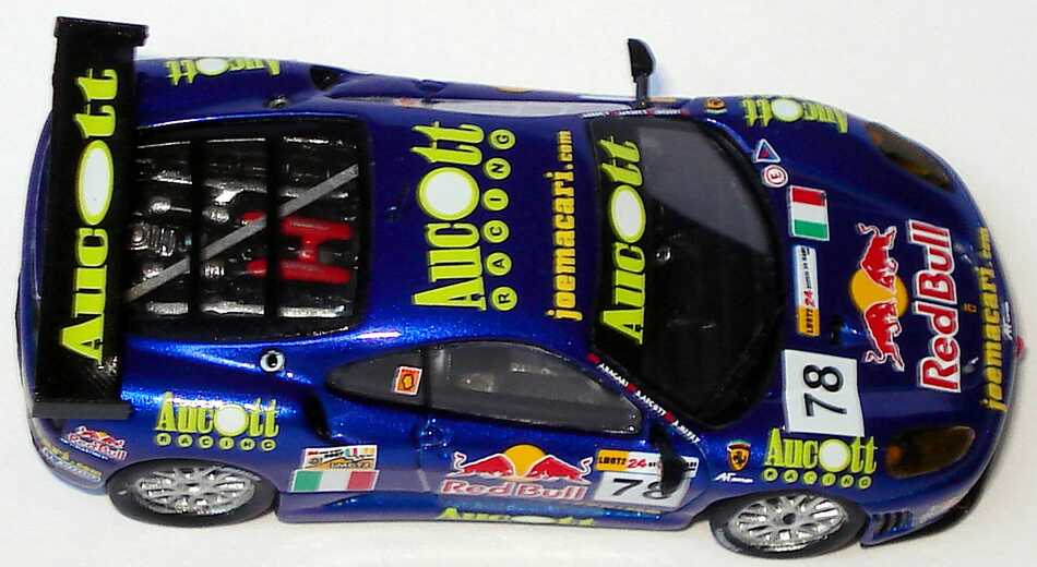 Foto 1:87 Ferrari F430 GT2 24h von Le Mans 2007 Red Bull, Aucott Racing Nr.78, J. Macari / B. Aucott / A. Newey RedLine 87RL035
