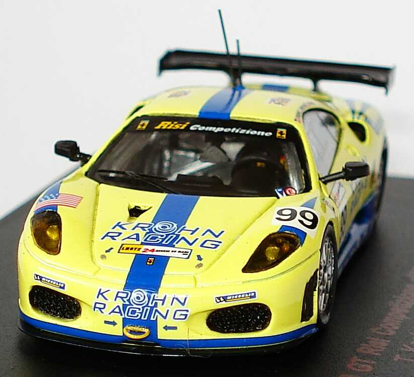 Foto 1:87 Ferrari F430 GT2 24h von Le Mans 2007 Risi Competizione, Krohn Racing Nr.99, Krohn / Jonsson / Braun (2. der LMGT2-Klasse) RedLine 87RL030