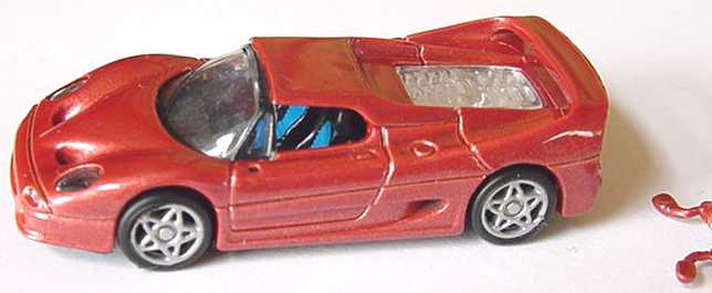 Foto 1:87 Ferrari F50 Hardtop rosérot-met. euromodell 08808