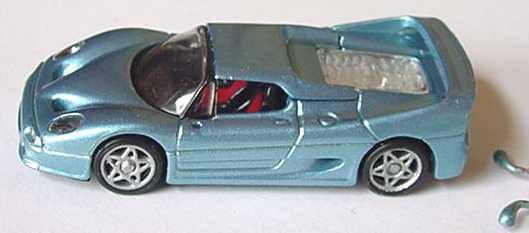Foto 1:87 Ferrari F50 Hardtop stahlblau-met. euromodell 08808