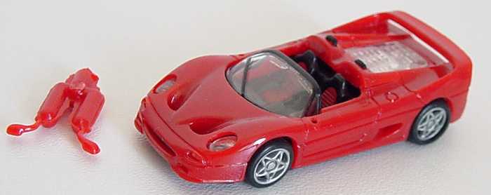 Foto 1:87 Ferrari F50 Spyder rot euromodell 08857