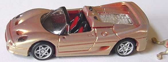 Foto 1:87 Ferrari F50 Spyder rot/goldeffect euromodell 08857