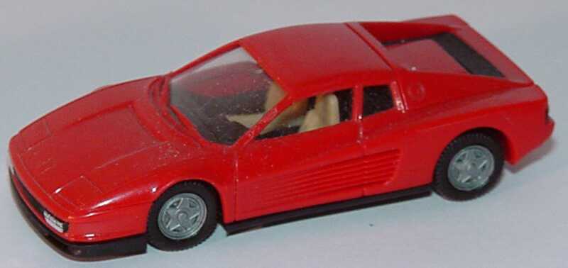 Foto 1:87 Ferrari Testarossa rot (Bastelware) herpa 2500