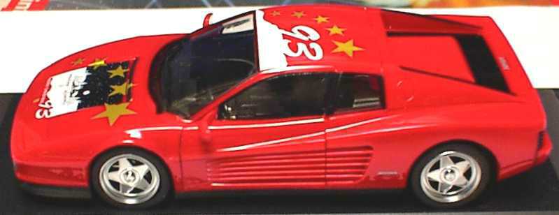 Foto 1:43 Ferrari Testarossa rot Merry Christmas ´93 (PC) herpa 119302