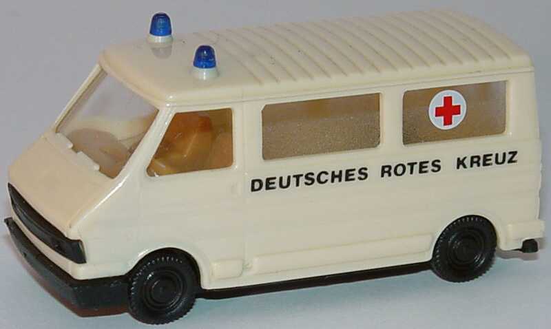 Foto 1:87 Fiat 242 Bus Deutsches Rotes Kreuz DRK - Praliné