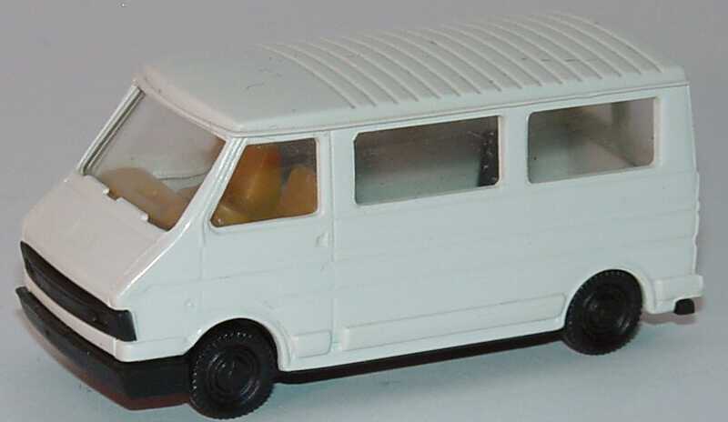 Foto 1:87 Fiat 242 Bus altweiß Praliné