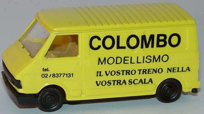 Foto 1:87 Fiat 242 Kasten Colombo Modellismo Praliné