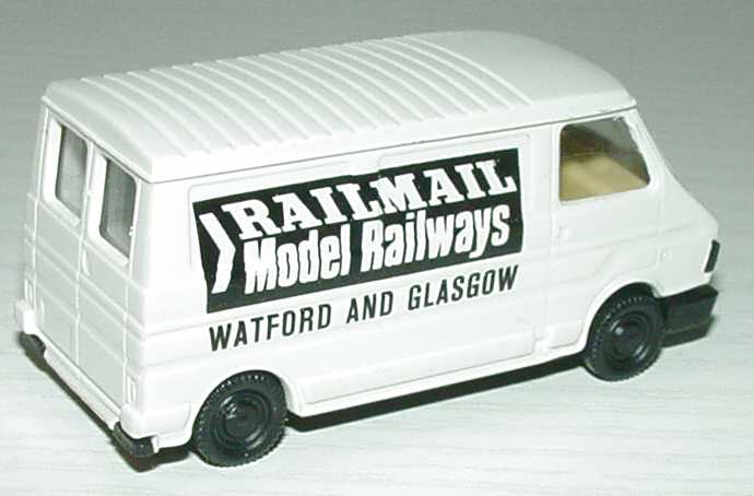 Foto 1:87 Fiat 242 Kasten Railmail Model Railways, Waterford and Glasgow Praliné