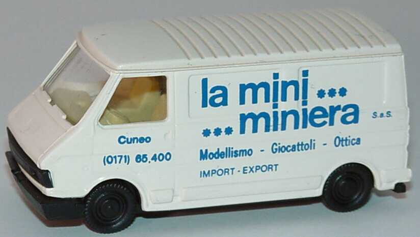 Foto 1:87 Fiat 242 Kasten la mini miniera, Cuneo Praliné