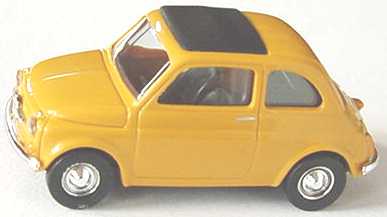 Foto 1:87 Fiat 500 F ockerbraun, Dach geschlossen Busch 48701