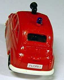 Foto 1:87 Fiat 500 Freiwillige Feuerwehr Dürre?, ELW 1, FLORI 1 I.M.U.