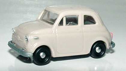 Foto 1:87 Fiat 500 graubeige I.M.U.