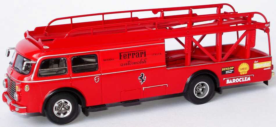 Foto 1:87 Fiat 642 RN 2 Bartoletti Renntransporter Team Ferrari 1961 Ferrari Automobili RedLine 87RL040