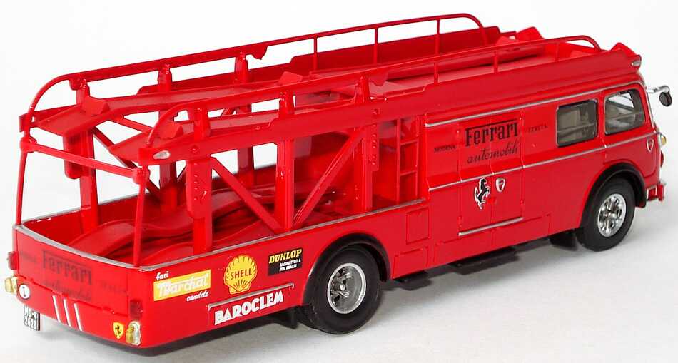 Foto 1:87 Fiat 642 RN 2 Bartoletti Renntransporter Team Ferrari 1961 Ferrari Automobili RedLine 87RL040