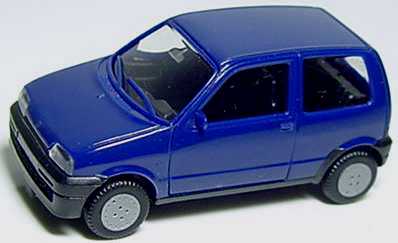 Foto 1:87 Fiat Cinquecento dunkelblau herpa 021142