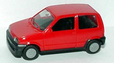 Foto 1:87 Fiat Cinquecento racingrot herpa 021142