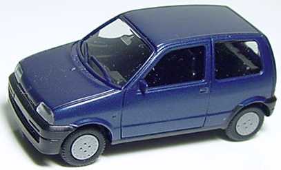 Foto 1:87 Fiat Cinquecento stromblau-met. herpa 031141