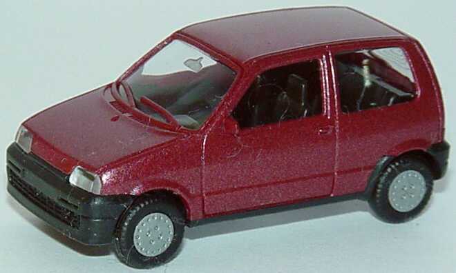 Foto 1:87 Fiat Cinquecento weinrot-met. herpa