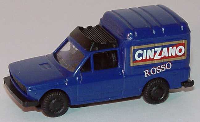 Foto 1:87 Fiat Fiorino Cinzano Rosso Praliné