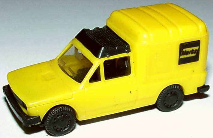 Foto 1:87 Fiat Fiorino Hertz Praliné