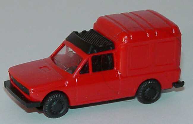 Foto 1:87 Fiat Fiorino Kasten rot Praliné