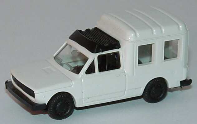 Foto 1:87 Fiat Fiorino Kombi weiß Praliné