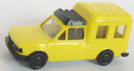 Foto 1:87 Fiat Fiorino Kombi zinkgelb Praliné