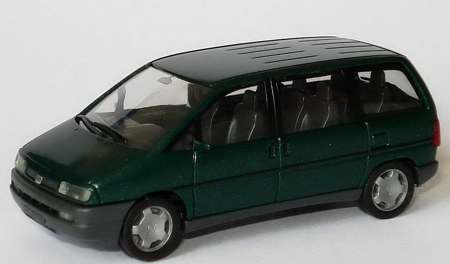 Foto 1:87 Fiat Ulysse dunkelgrün-met. herpa 031714/146555