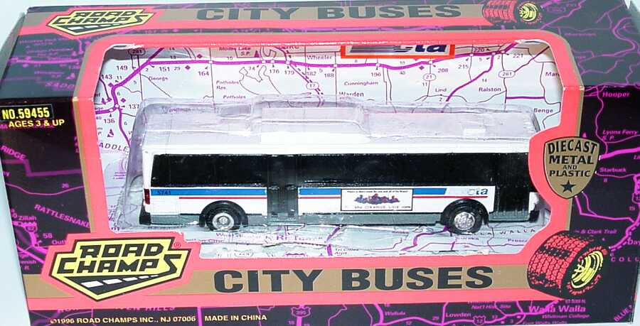 Foto 1:87 Flxible City Bus CTA, The Orange Line (125 Watertower) Road Champs 59455